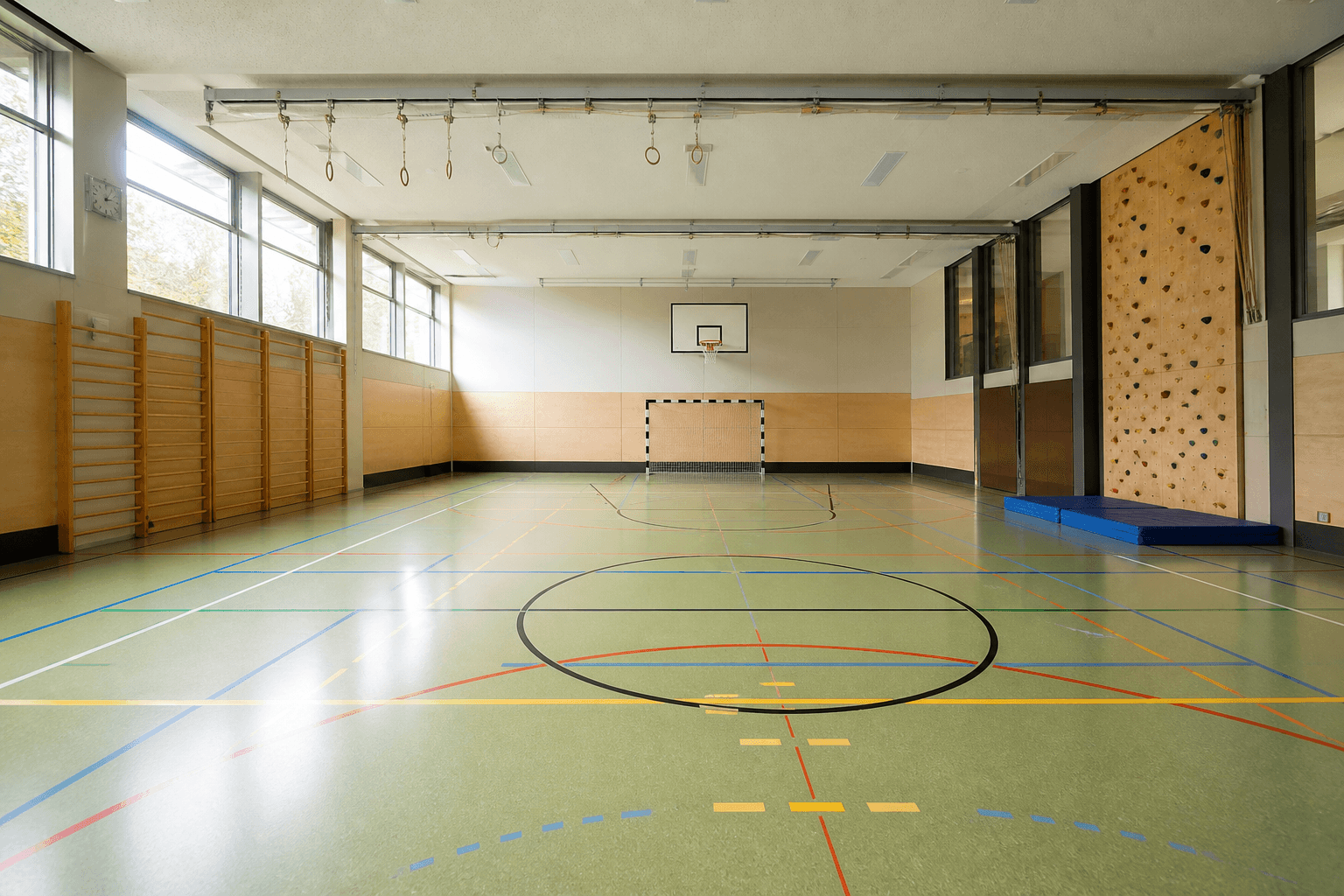 Schulsportboden